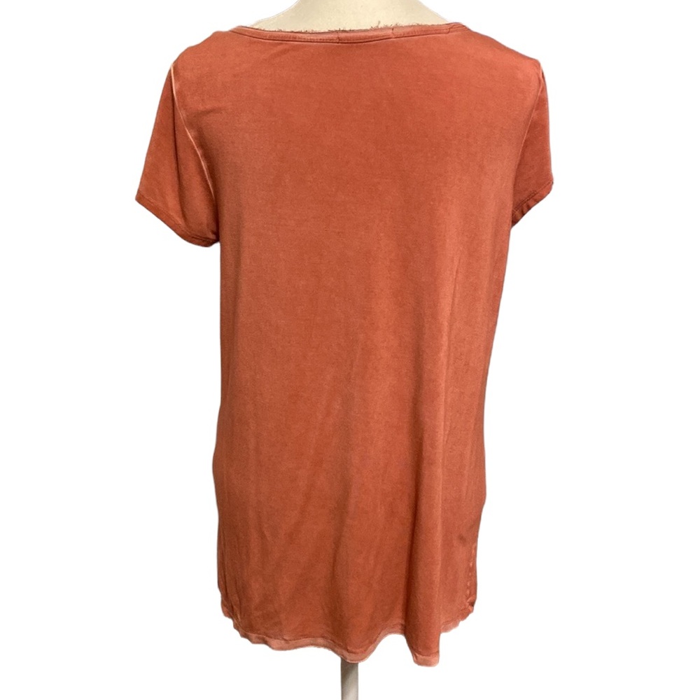 MAX JEANS Rustic raw hem t-shirt - Picture 3 of 10